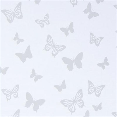 Рулонная штора с бабочками фото