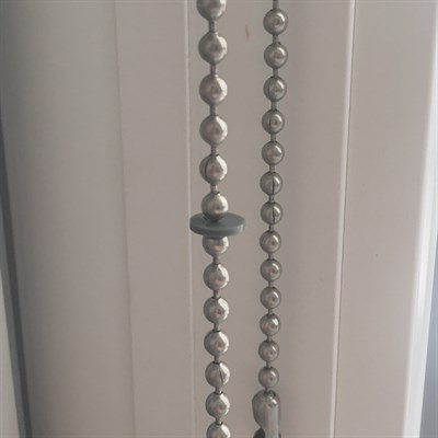 Ограничители движения цепи рулонной шторы (2 шт), цвет серый - фото 8760