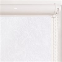 Рулонная штора в коробе, Жаккард, цвет белый, 66-01
